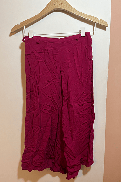 Vila Pink Wide Leg Trousers by Vila — pre-loved on Thrifted.mt
