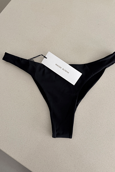 Magda Butrym Black Bikini Bottoms by Magda Butrym — pre-loved on Thrifted.mt