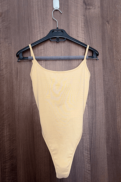 Sleeveless High-Leg Bodysuit new — pre-loved on Thrifted.mt