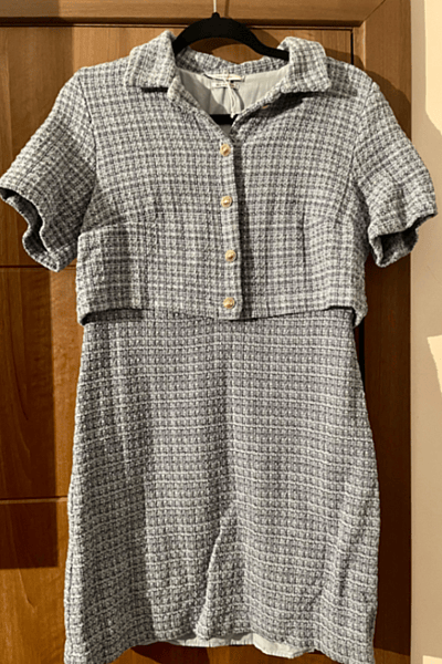 Tweed Effect Dress Set by Reserved — pre-loved on Thrifted.mt