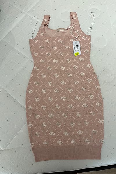Guess Monogram Knit Mini Dress by Guess — pre-loved on Thrifted.mt