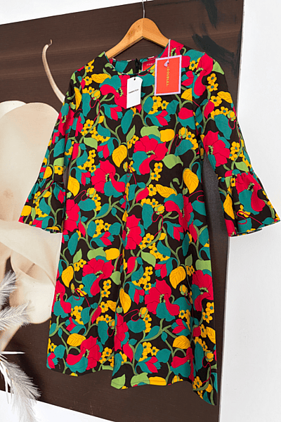 La DoubleJ Floral Print Minidress by La DoubleJ — pre-loved on Thrifted.mt
