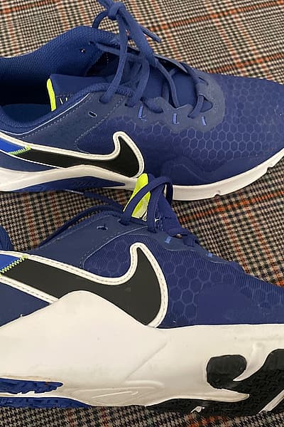 Blue Nike Trainers by Nike — pre-loved on Thrifted.mt