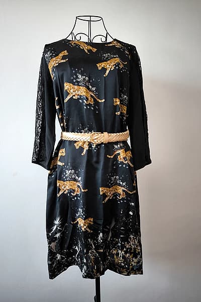 Zara Woman leopard print dress by Zara — pre-loved on Thrifted.mt
