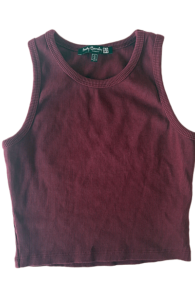 Ribbed Sleeveless Crop Top by Betty Barclay — pre-loved on Thrifted.mt