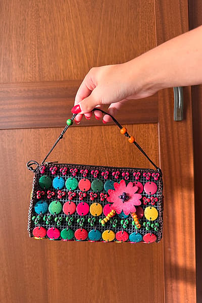 Handmade Mini Bag — pre-loved on Thrifted.mt