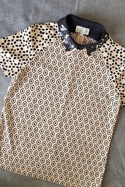 Patterned Sequin Embellished Blouse by Essentiel Antwerp — pre-loved on Thrifted.mt