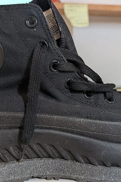 Black Converse High Top Sneakers by Converse — pre-loved on Thrifted.mt