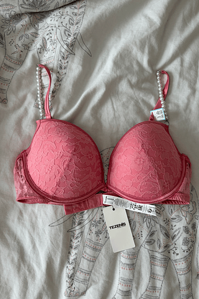 Pink Lace Bra by TEZENIS — pre-loved on Thrifted.mt