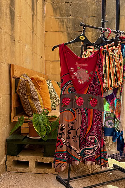 Early 00’s Desigual Vibrant Patterned Rose Dress