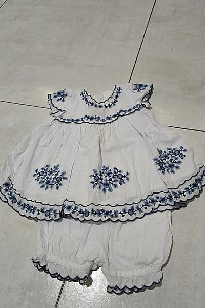 Next Embroidered Cotton Baby Set by Next — pre-loved on Thrifted.mt