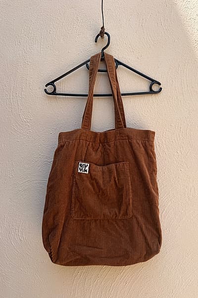 Lucky & Yak Corduroy Tote Bag by Lucy & Yak — pre-loved on Thrifted.mt