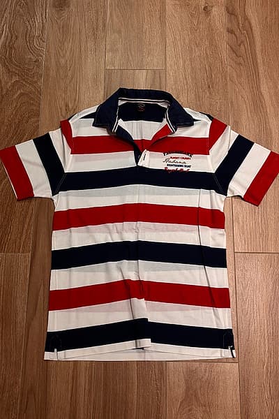 Paul and Shark Striped Polo by Paul & Shark — pre-loved on Thrifted.mt