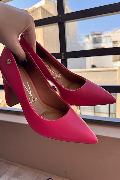Vizzano Pink Block Heels by Vizzano — pre-loved on Thrifted.mt