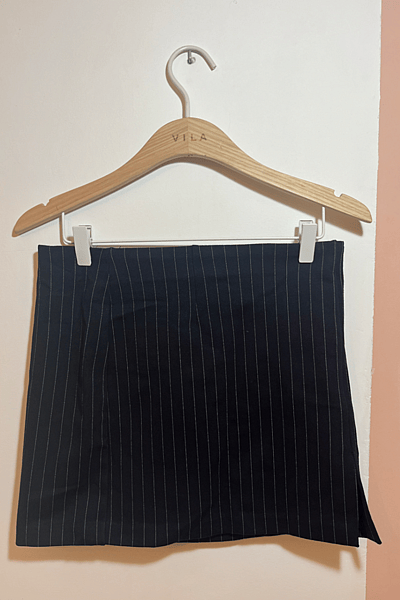Stradivarius Pinstripe Mini Skirt by Stradivarius — pre-loved on Thrifted.mt