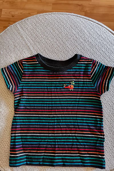Next striped baby t-shirt by Next — pre-loved on Thrifted.mt