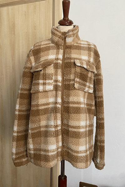 Teddy Bear Jacket size M by Brave Soul London — pre-loved on Thrifted.mt