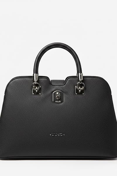 Liu Jo Black Structured Handbag by Liu Jo — pre-loved on Thrifted.mt