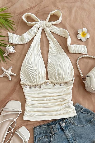 Top «White Seashells» de Shein — pre-loved on Thrifted.mt