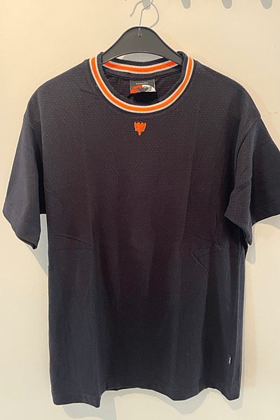 Cavalera Embroidered Logo Ribbed T-Shirt by Cavalera — pre-loved on Thrifted.mt