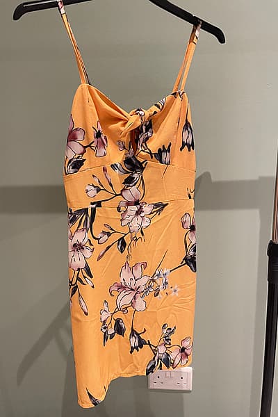 Floral Tie-Front Sun Dress by Parisian — pre-loved on Thrifted.mt