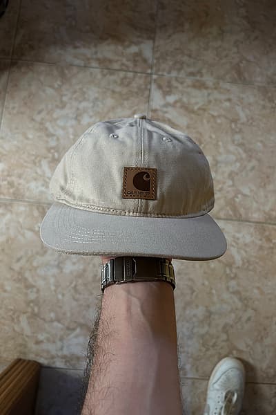 Carhartt WIP Beige Cap by Carhartt WIP — pre-loved on Thrifted.mt