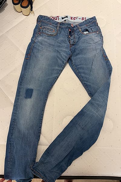 Armani Jeans Blue Denim by Armani Jeans — pre-loved on Thrifted.mt