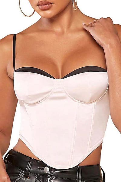 Satin Corset Top by Shein — pre-loved on Thrifted.mt
