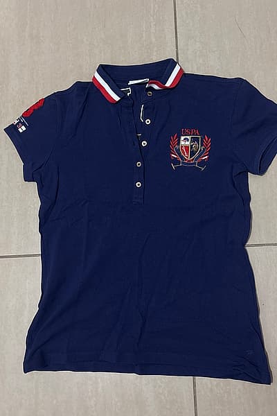 U.S. Polo Assn. Navy Polo by U.S. Polo Assn. — pre-loved on Thrifted.mt