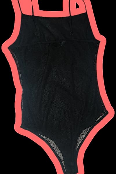 100% cotton - Tally Weijl Black Backless Sporty Bodysuit - Size S by Tally Weijl — pre-loved on Thrifted.mt