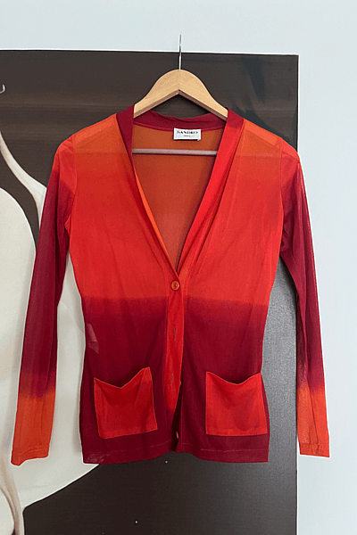 Vintage Sandro Ombre Mesh Twin Set by Sandro — pre-loved on Thrifted.mt