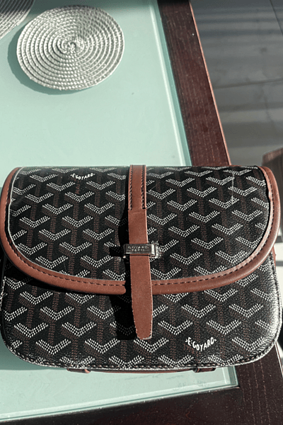Goyard Patterned Flap Shoulder Bag by Goyard Paris — pre-loved on Thrifted.mt