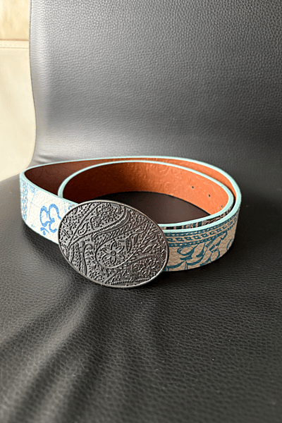 Desigual Patterned Buckle Belt by Desigual — pre-loved on Thrifted.mt