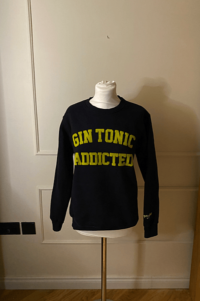 Superculture Gin Tonic Addicted Sweater by Superculture — pre-loved on Thrifted.mt