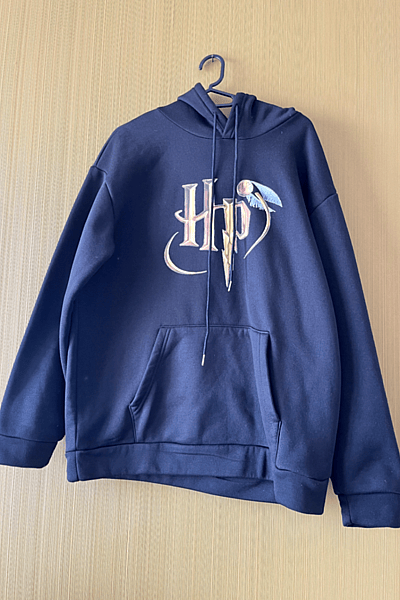 Harry Potter Graphic Print Hoodie by Harry Potter — pre-loved on Thrifted.mt