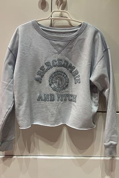 Abercrombie & Fitch blue sweatshirt by Abercrombie & Fitch — pre-loved on Thrifted.mt