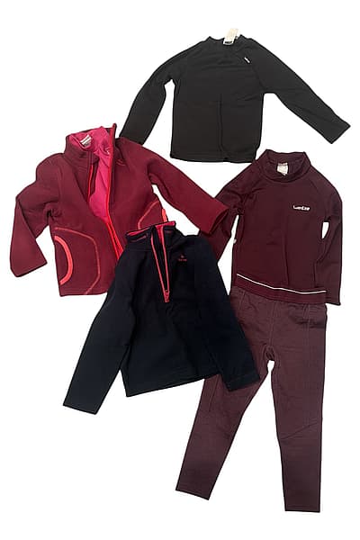 Girls thermal clothes 3/4 years   — pre-loved on Thrifted.mt