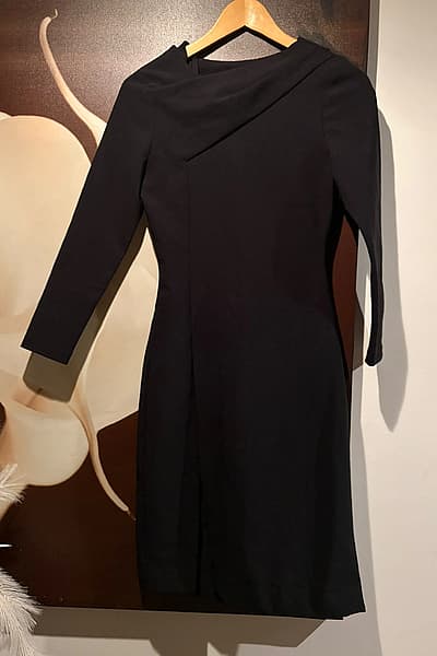 Zara Woman Black Asymmetric Dress by Zara Woman — pre-loved on Thrifted.mt
