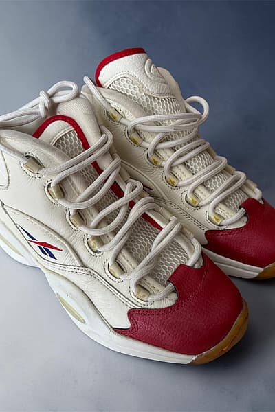 Reebok Question Mid Sneakers by Reebok — pre-loved on Thrifted.mt