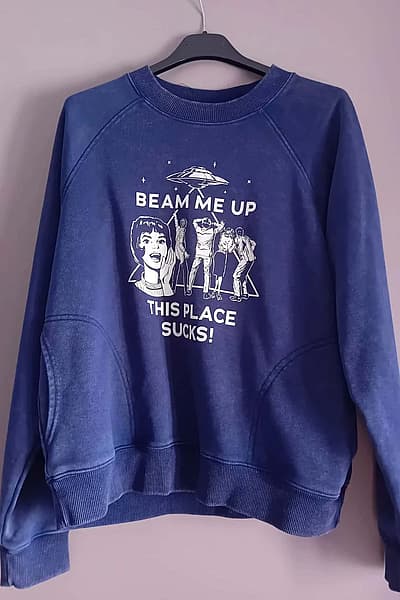Stranger Things Graphic Sweatshirt by Primark — pre-loved on Thrifted.mt