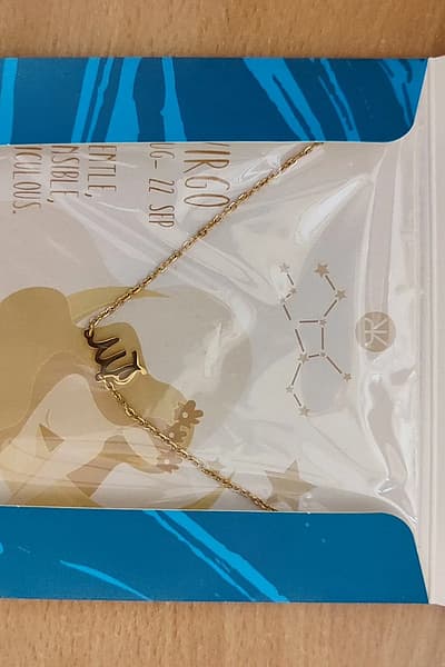 Virgo necklace — pre-loved on Thrifted.mt