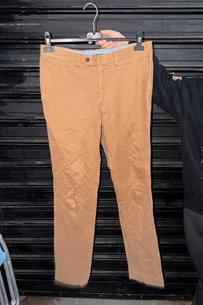 Classic Brown Cotton Chino Trousers by Carhartt — pre-loved on Thrifted.mt