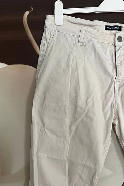 Cream Casual Trousers by Mangano — pre-loved on Thrifted.mt