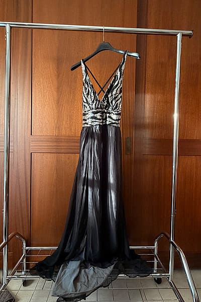 Custom Zebra Design Dress — pre-loved on Thrifted.mt