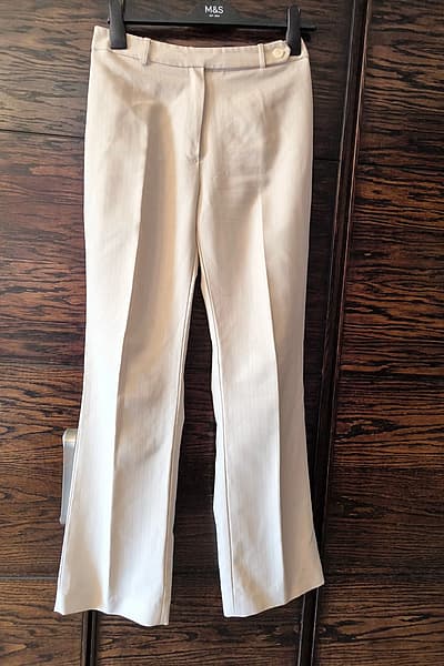 Morgan De Toi Pinstripe Trousers by Morgan de Toi — pre-loved on Thrifted.mt