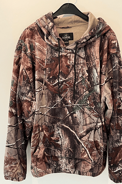 RedHead Camouflage Print Fleece Hoodie by RedHead — pre-loved on Thrifted.mt