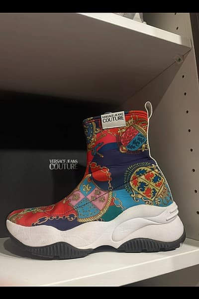Versace Jeans Couture Baroque Trainers by Versace Jeans Couture — pre-loved on Thrifted.mt
