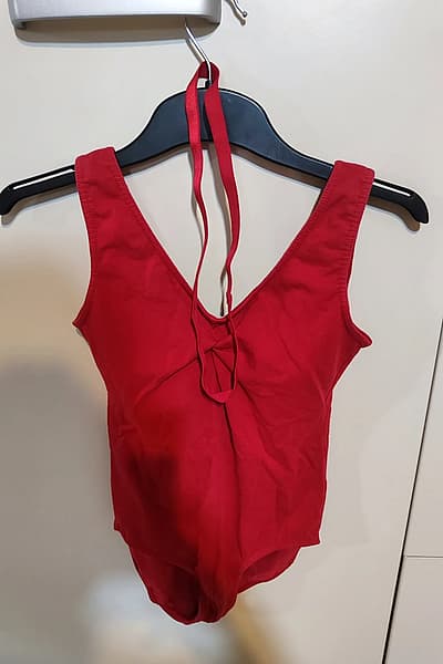 Red RAD ballet leotard — pre-loved on Thrifted.mt