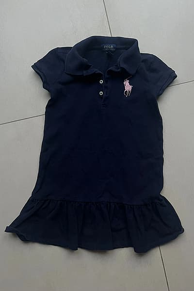 Ralph Lauren Polo Ruffle Dress by Ralph Lauren — pre-loved on Thrifted.mt
