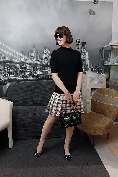Maje Short Sleeve Knit dress by Maje — pre-loved on Thrifted.mt